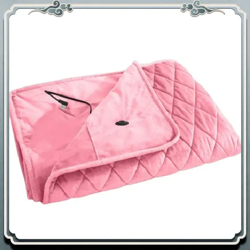 Durable 5V USB Electric Blanket Powered By Power Bank Winter Bed Warmer USB Heated Blanket Body Heater Multifunction