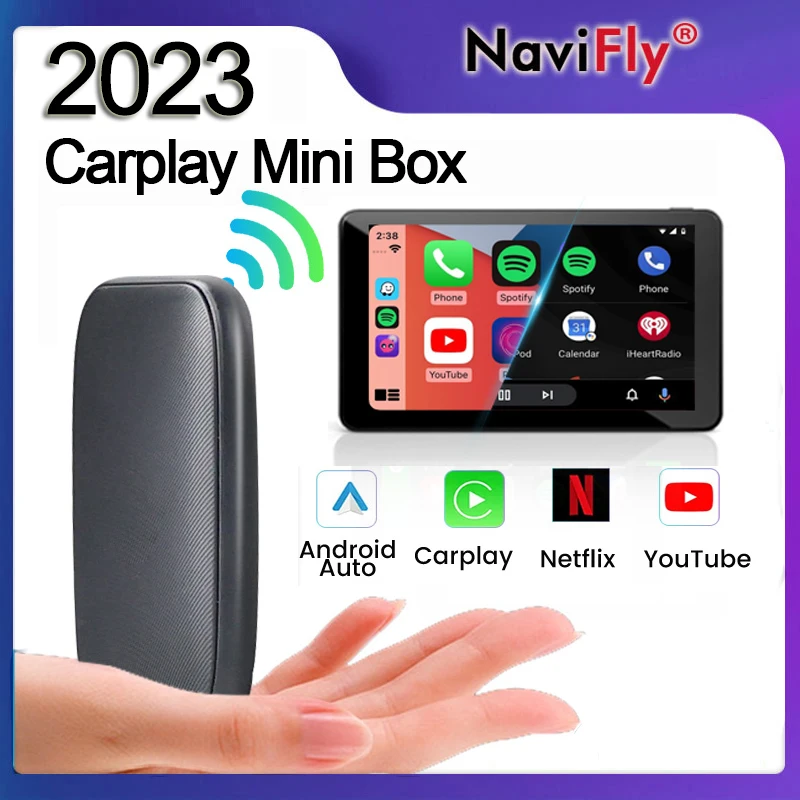Android Ai Box Wireless Android Auto CarPlay For Netflix YouTube For