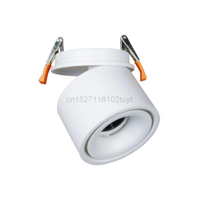 10pcs Cob Downlight 7w/10w/15w/20w Foldable Stretching Bean Gall Light