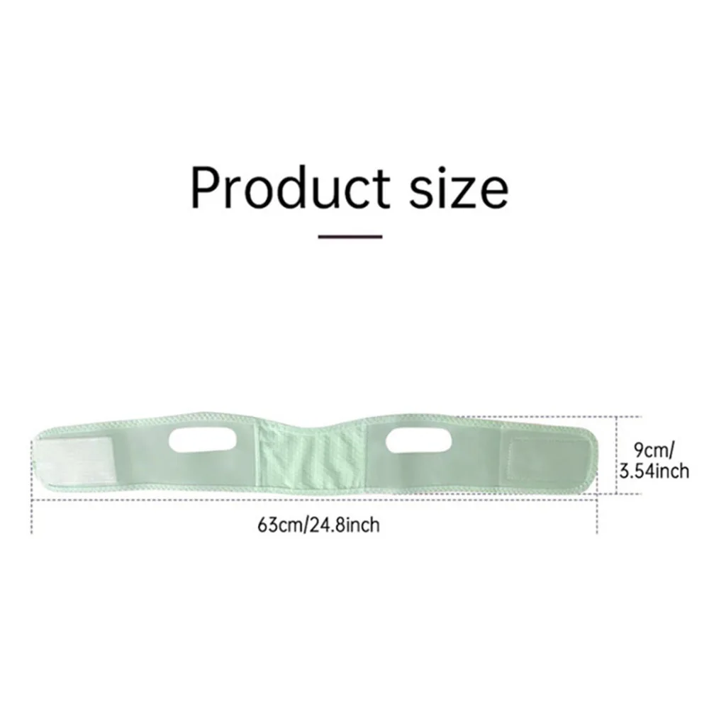 타원형 마스크 페이셜 마사지 스트랩, 폴리에스터 미용 도구, 얼굴 슬리밍 스트랩, 뺨 리프트 업 벨트, 신제품