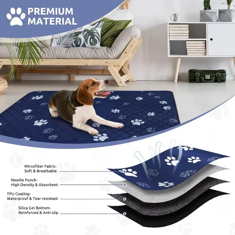 Cooling Mat For Dogs And Cats Durable Summer Ice Pet Bed Large_voghion.com