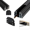 Modern Magnetic Track light system for Tension stretching ceiling soft film magnetic Rail Lamp concealed track lights livingroom 3
