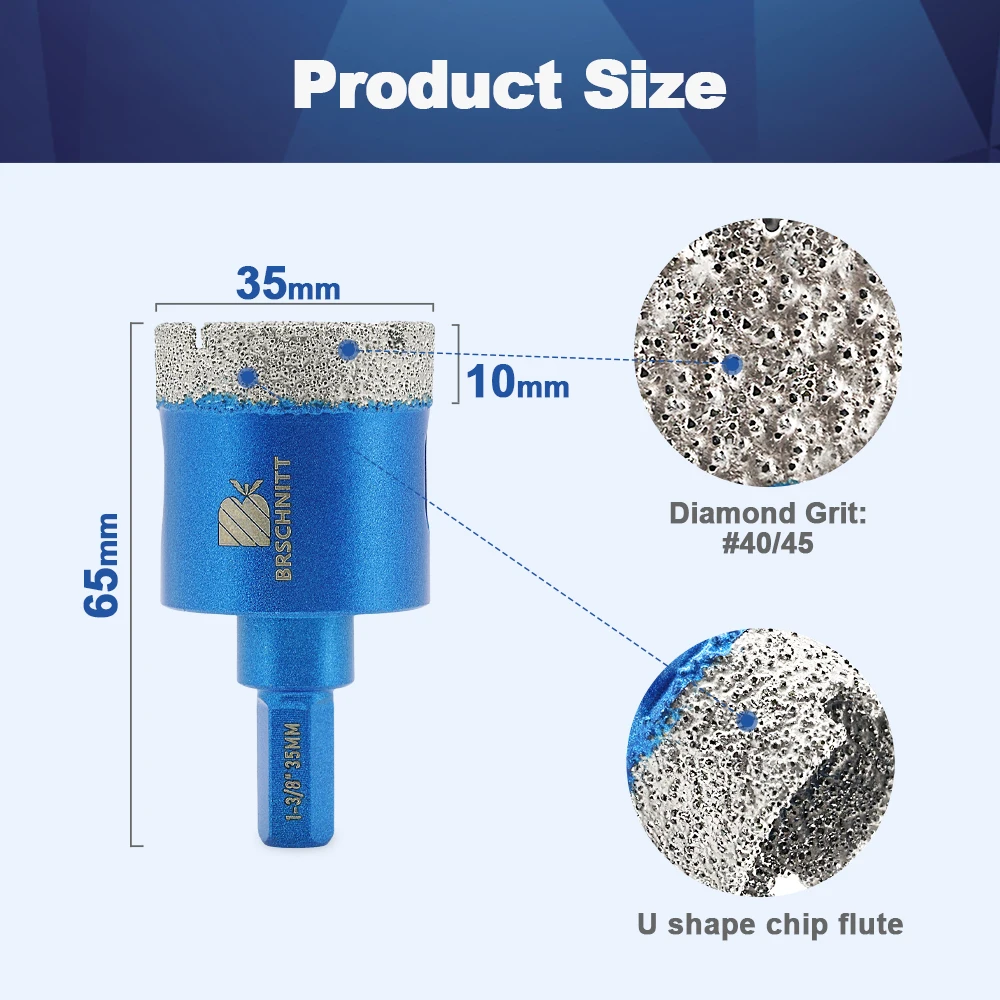 35mm HEX Shank