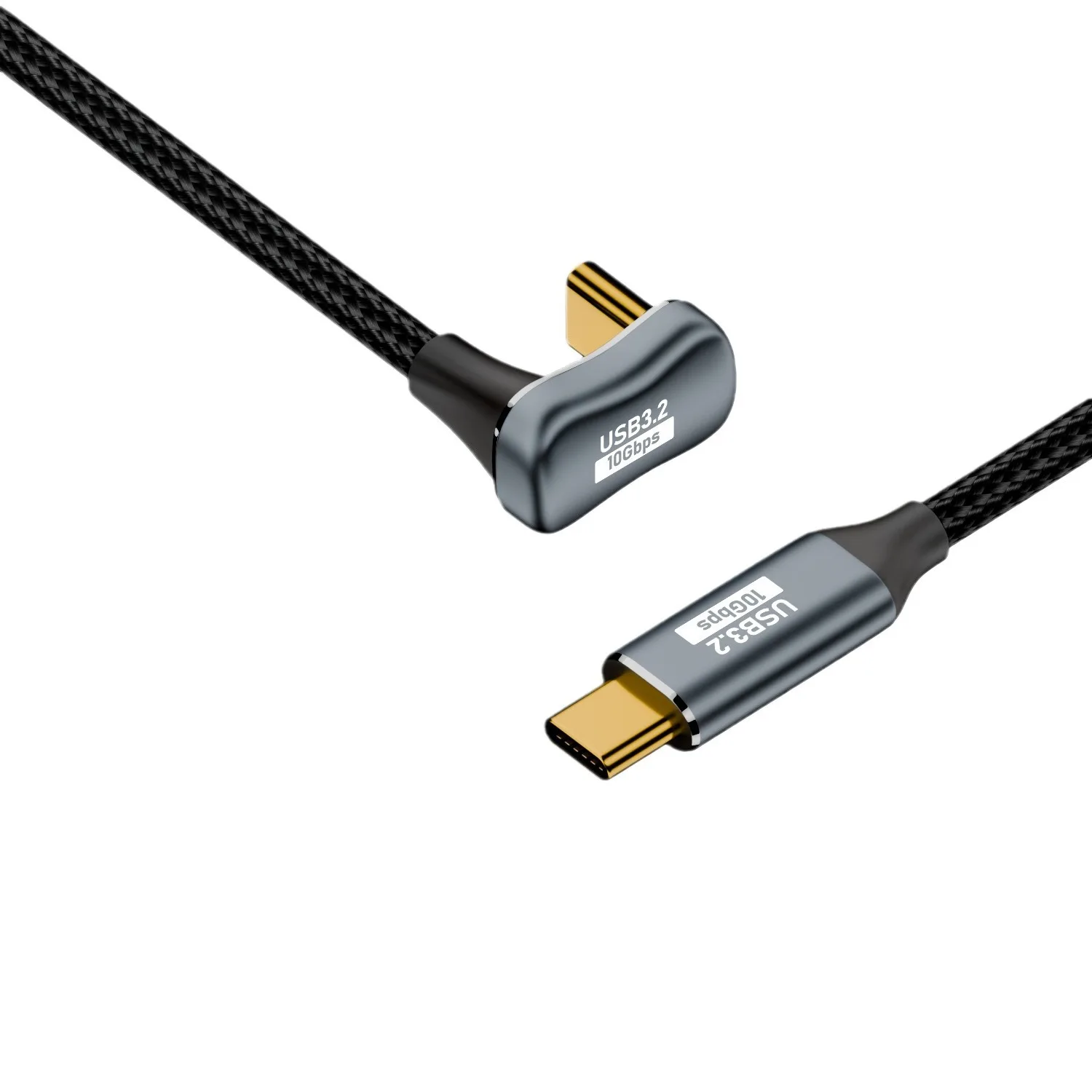 USB C Cable U Shape 5A PD 100W USB3.2 Gen2 Type C Fast Charging 4K@60Hz 10Gbps
