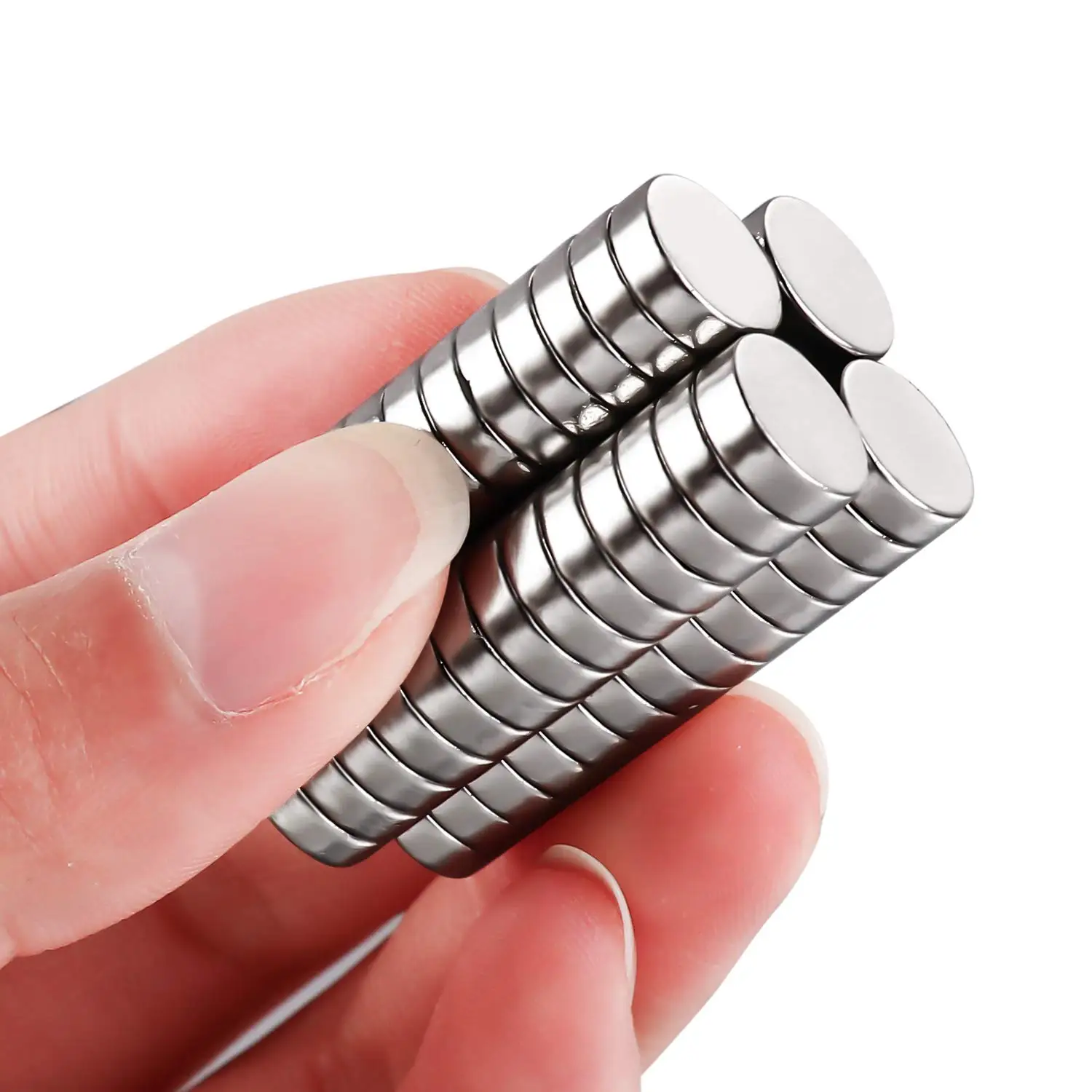 Versatile Round Disc Magnets for DIY Crafts and Educational Projects - Assorted Sizes