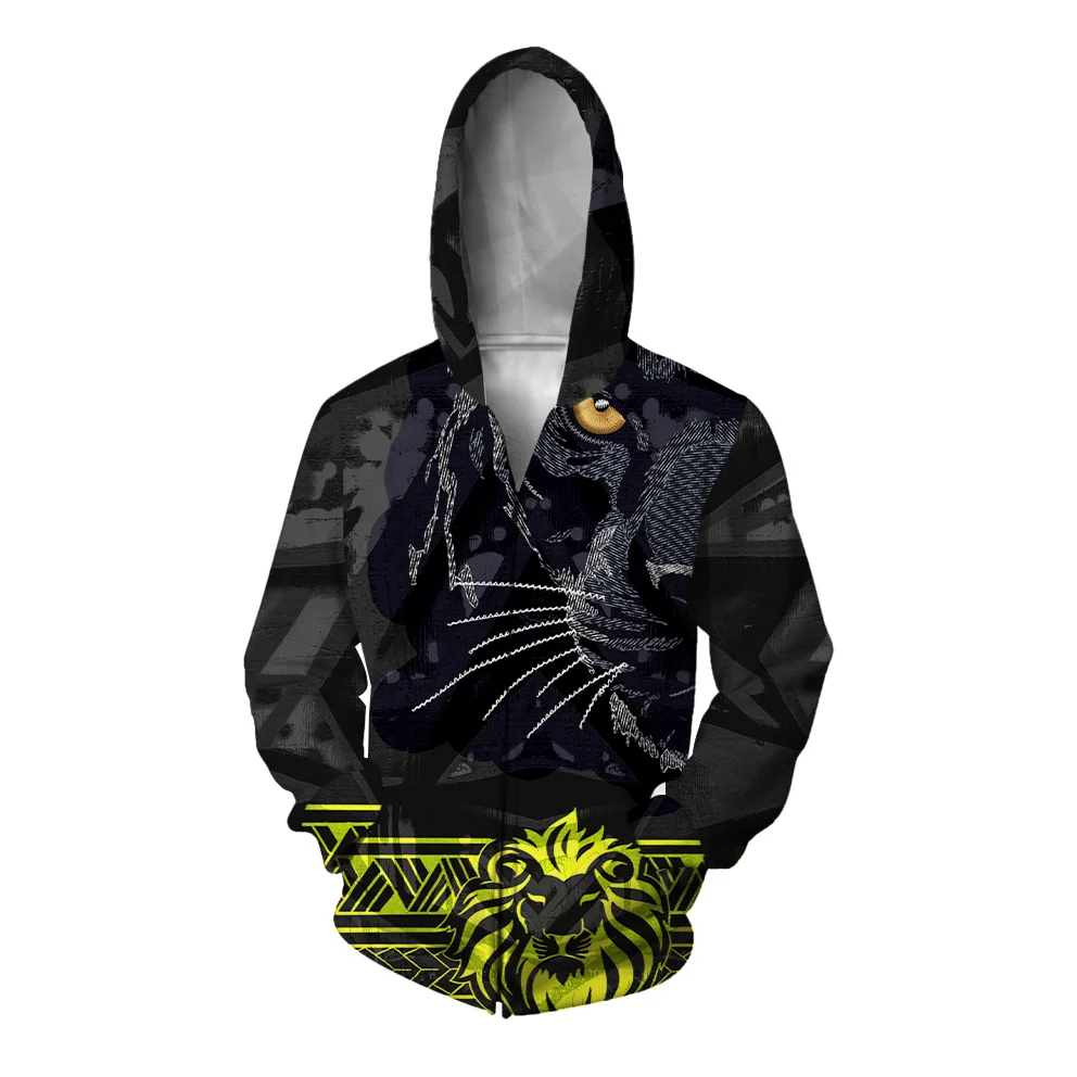 thumbnail image 1 of Sudadera con capucha con estampado de bestias de moda, nueva sudadera de moda para hombre, sudadera con capucha con cremallera cómoda y versátil, ropa con capucha para hombre, 1 of 4
