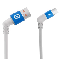 Universal High-Speed USB-C Charging Cable - 60W PD & QC 3.0 Fast Charge - 0.5M (USB A to USB C White)