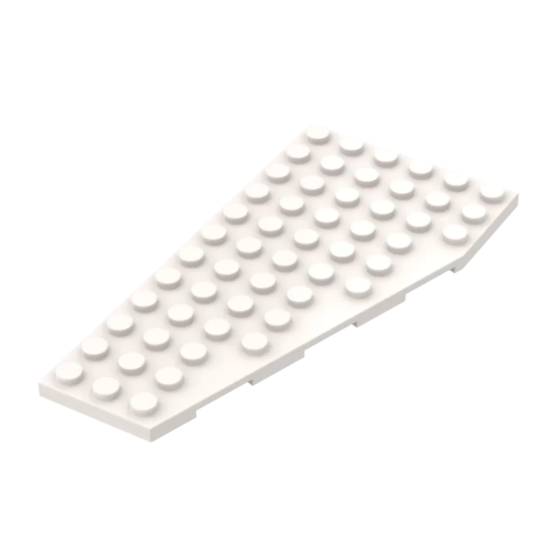 1Pc MOC Parts 30355 Wedge Plate 6 x 12 Left Compatible Bricks DIY Assmble Building Blocks Particle Kid Puzzle Brain Toy Gift 6