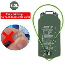 NEWBOLER Hydration Pack Storage Bag - BPA Free Water Reservoir (3L)