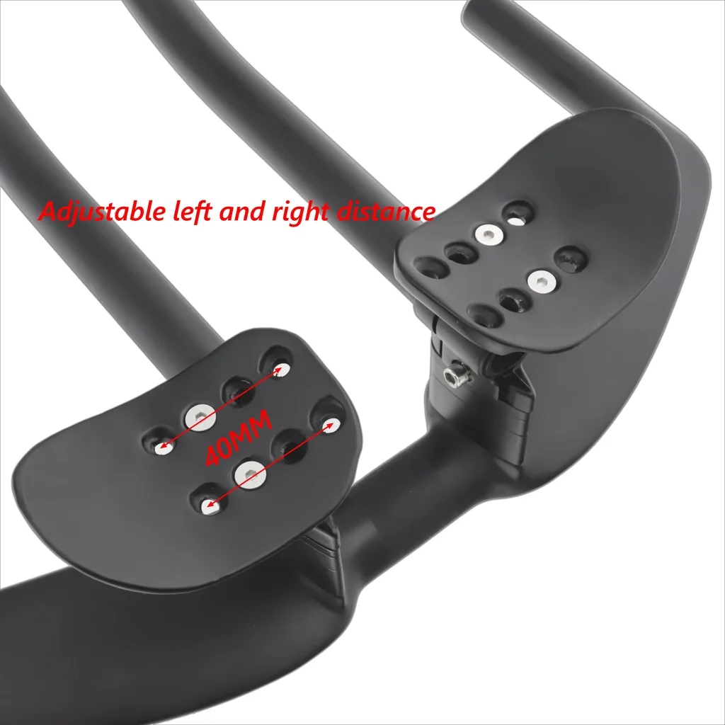 Road Bicycle Carbon Fiber Handlebars Racing Rest Handlebar Time Triathlon TT Bar 31.8mm Bike Parts Road Accessories