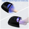 Nail Dryer LED Nail Lamp UV Lamp for Curing All Gel Nail Polish Manicure Professional Portable Wireless Nail Art Light 6