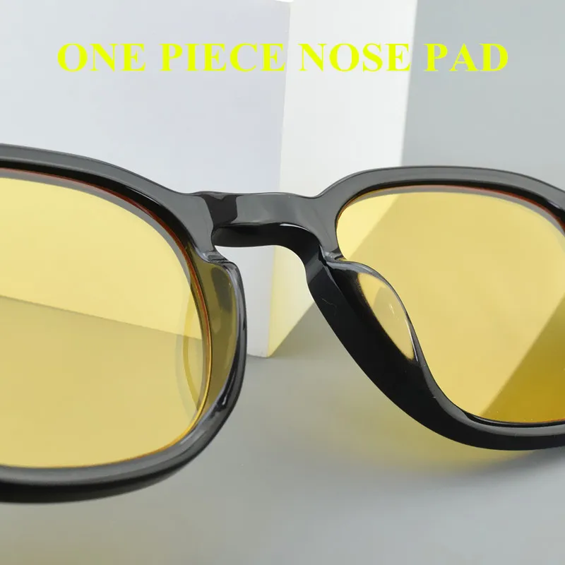 Luxusmarke Vintage Sonnenbrille für Herren und Damen 2026 Retro Handgefertigte Fahrerbrille Modische UV400 Damen Outdoor Acetat Sonnenbrille – Detail 4