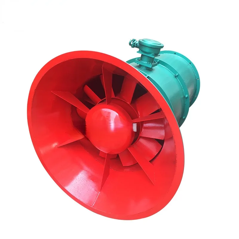 

FBCZ-10/15kW Dual Voltage 380V/660V Ground Explosion-Proof Extraction Axial Flow Fan for Coal Mine