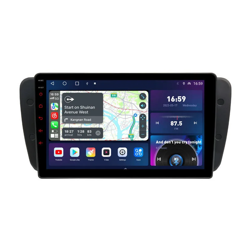 Radio navigation Seat Ibiza 6j 2009-2013 Android - Multigenre – Multigenus