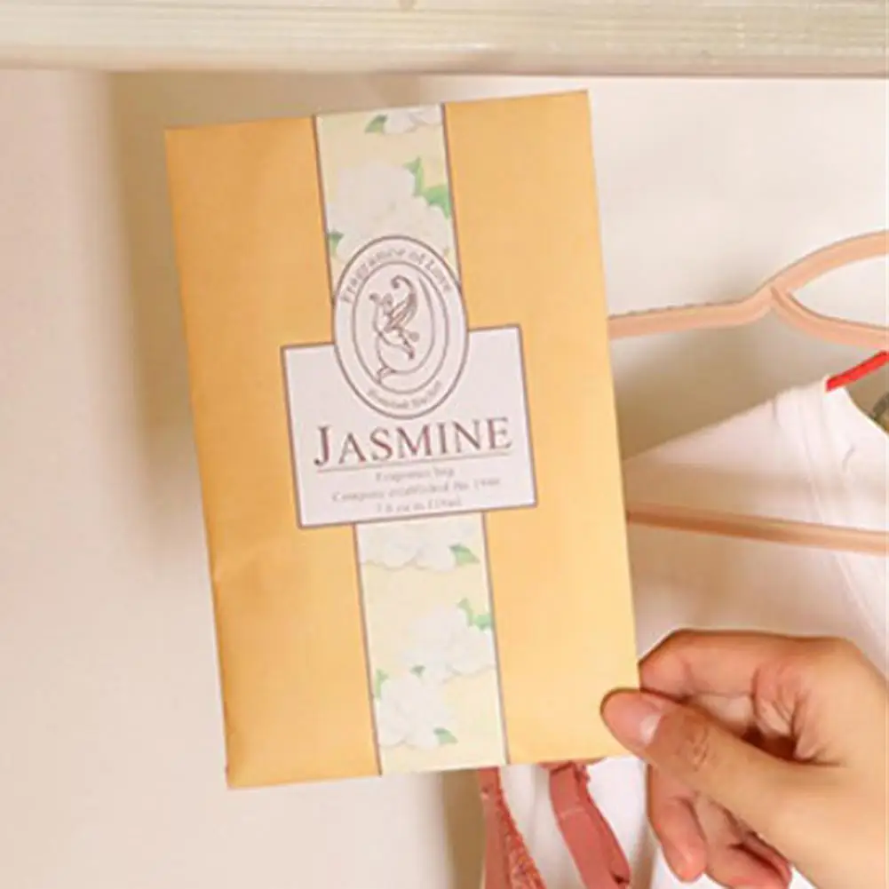 Air Freshener Hanging Natural Flower Smell Scents Sachet Fragrant Aromatherapy Bag for Wardrobe Drawer Closet