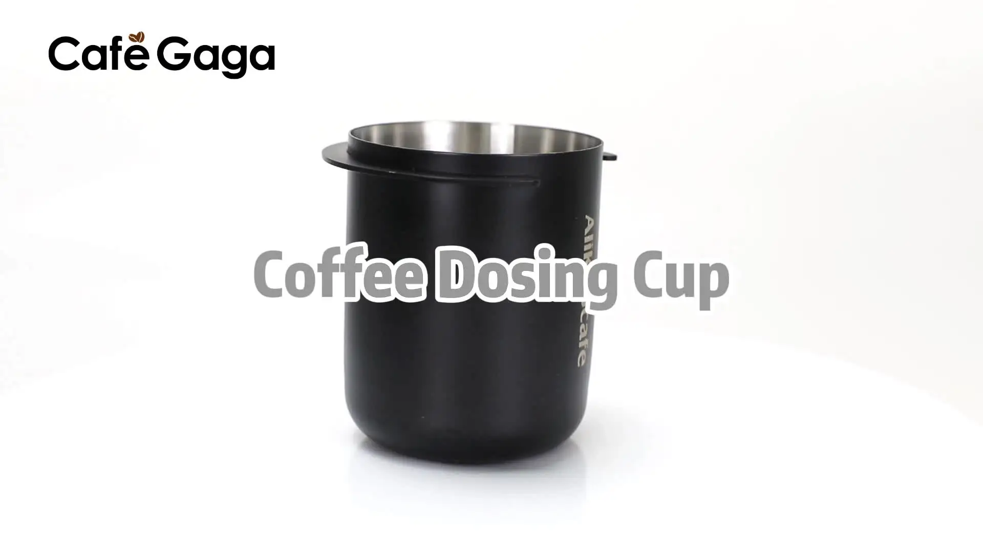 Tazza Dosatrice Portafiltro Per Caffè 58 Mm – In Acciaio Inox 304 Con Capacità 120 Ml – Colore Nero