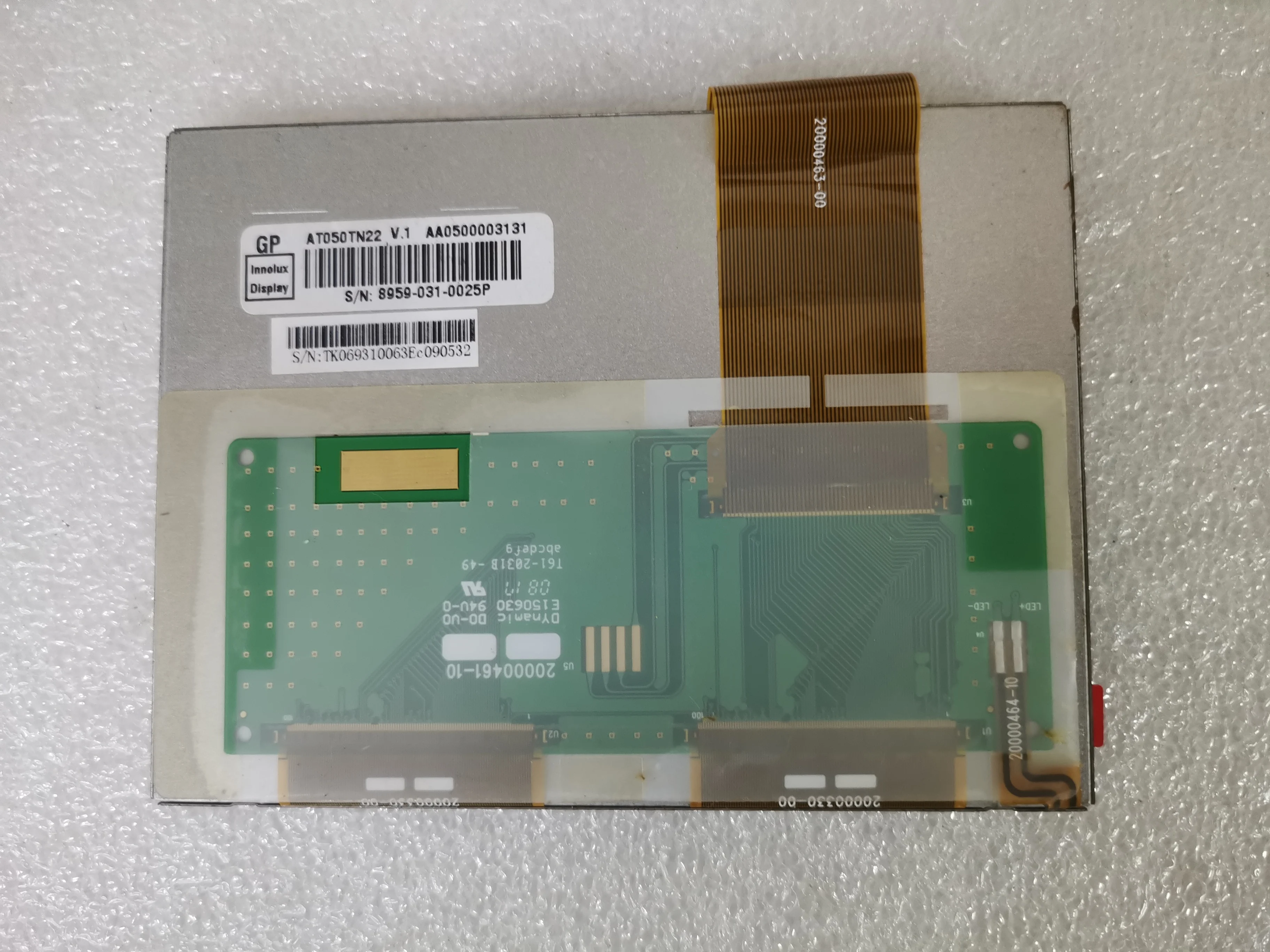 Original AT050TN22 V.1 5-inch screen, tested in stock AT050TN22 V1