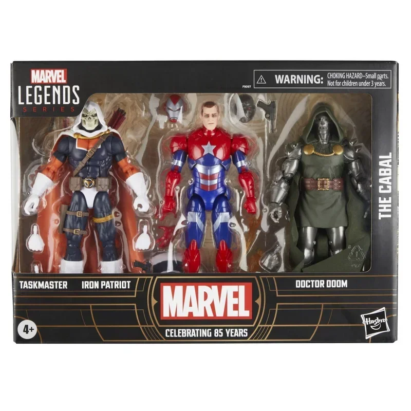 thumbnail image 1 of Figura de acción original de Marvel Legends del 85.° aniversario, Doctor Doom, Iron Patriot, Taskmaster, juguete para niños, regalo de cumpleaños, 1 of 5