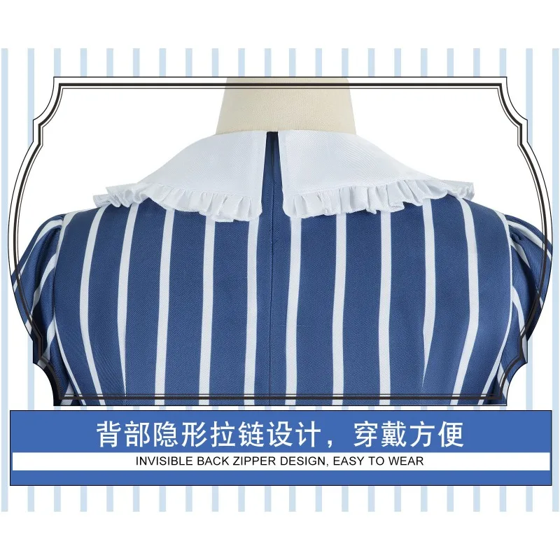 Cafe Terrace and Its Goddesses Aoi Waitress Uniform Cosplay Costume