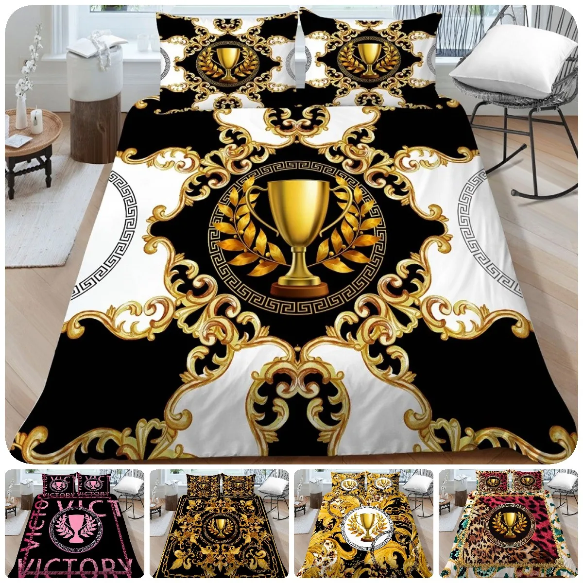 

Luxury Style Bedding Set Duvet Cover Pillowcase US/UK/AU Single Twin Full Queen King Comforter cover set bed set Home texile