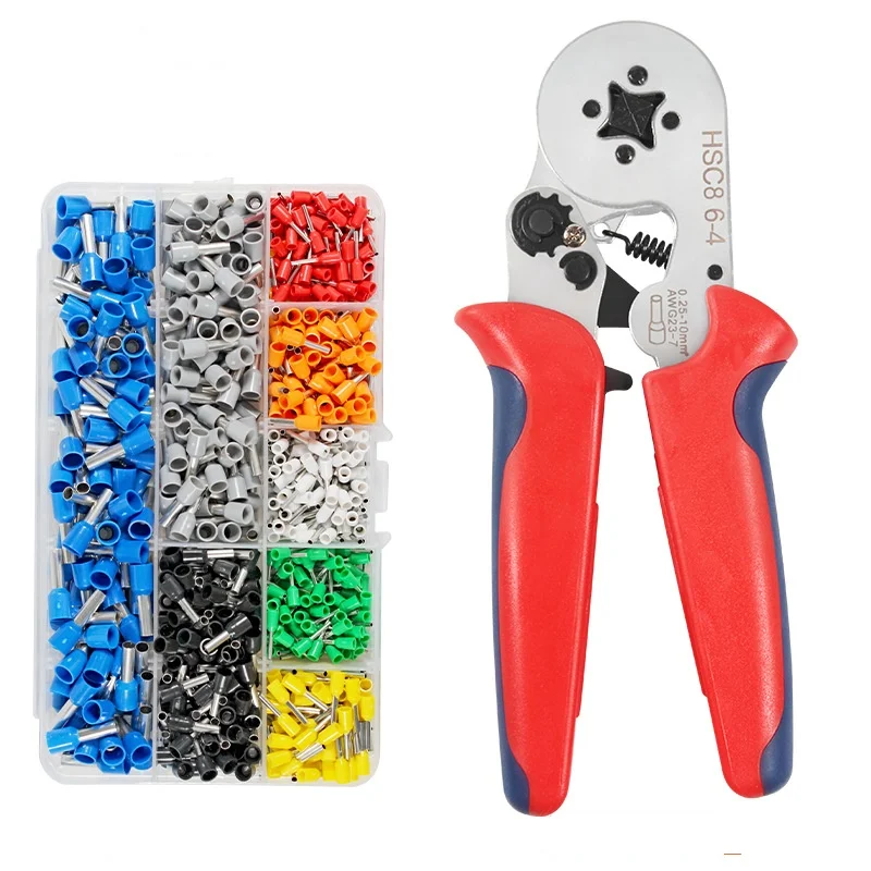 

HCS8 Series Crimp Terminal Pliers Hand Crimping Tool Manual Tools Multi-tool Electrician Multitool Mechanical Clamp Job Industry