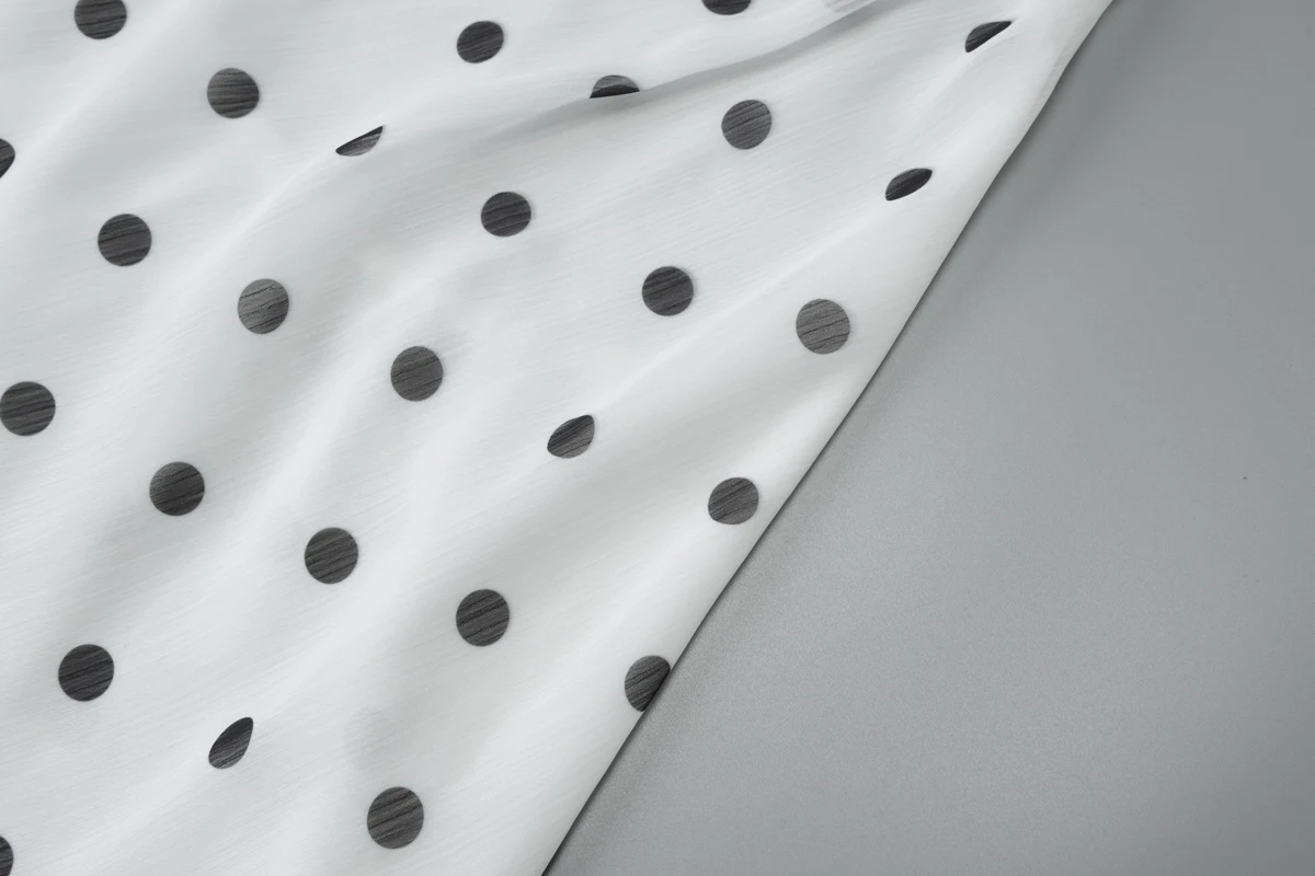 Hugcitar Chiffon-Neckholder-Top mit Polka-Dot-Print, rückenfrei, mit Schnürung, sexy, durchsichtig, Crop-Tank-Top, Damenmode, Kleidung, Strandurlaub – Detail 7