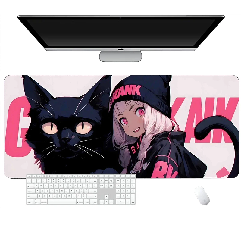 Non-Slip Desk Mat, Bonito Grande Jogo Mousepad,