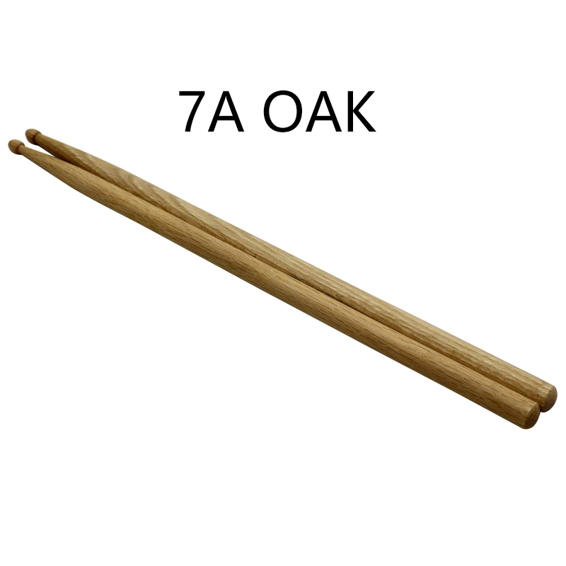 2B 5B 5A 7A OAK drum stick / 5B 7A maple wood drum stick / 1pair/5pair /6pair /12pair with nylon tip drum sticks