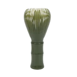 Eco - Friendly Reusable Matcha Whisk - Dishwasher Safe Traditional Stirrer (Green)