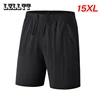 Plus Size 14XL 15XL Summer Men Solid Beach Shorts Mens Breathable Sport Shorts Men Large Quick Dry Jogger Shorts Male 12XL 13XL 1