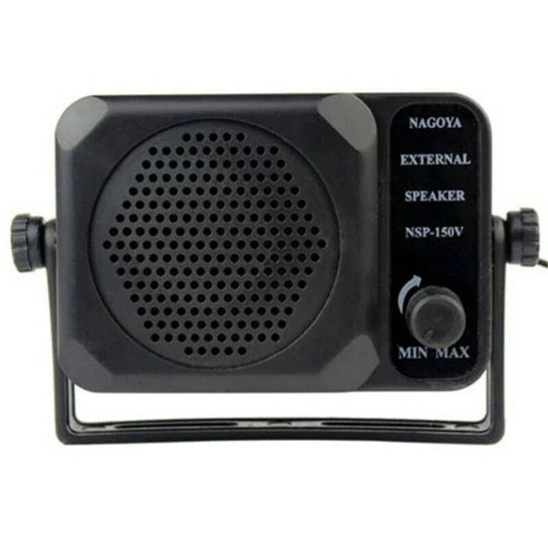 Nagoya NSP-150V Mini External Speaker 3.5mm NSP150V Loudspeaker For QYT YAESU Anytone ICOM KENWOOD CB Car Radio Walkie Talkie 1pin 3 5mm plug mini external speake p600 loudspeaker for kenwood icom motorola cb car mobile radio walkie talkie amplifier