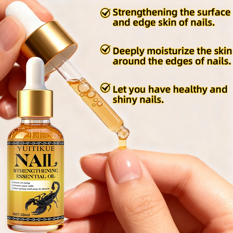 YUITIKUE Nail Strengthening Oil, protects your nails with consistent use, non-greasy and easily absorbed