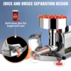VEVOR Electric Fruit Press Strainer Machine 90-160Kg/h Commercial Food Strainer Sauce Maker Stainless Steel Tomato Milling Tool 3