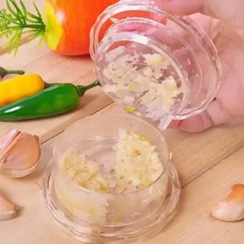 Alternative view of New Kitchen Multifunctional Garlic Crusher Manual Garlic Press Roll Crusher Chopper Home Appliance Kitchen Gadgets Accessories