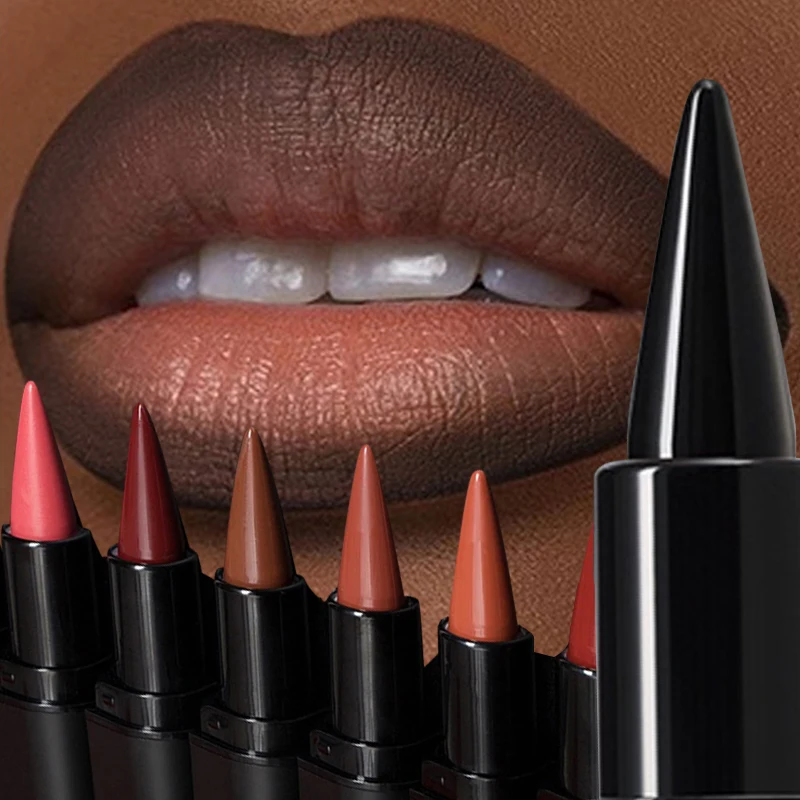 Lip Liner Lip Liner Pencil Lipliner Pencil Lip Liner Set 9 Colors Tapered Gradient Lip Liner Long-Lasting Matte Red Brown Velvet Lipstick Waterproof Non Sticky Contouring Tint