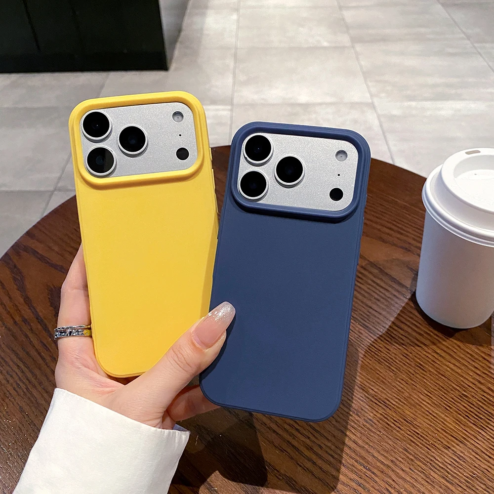Luxury Candy Color Soft Matte Silicone Case - Ultra Thin Frosted TPU Cover