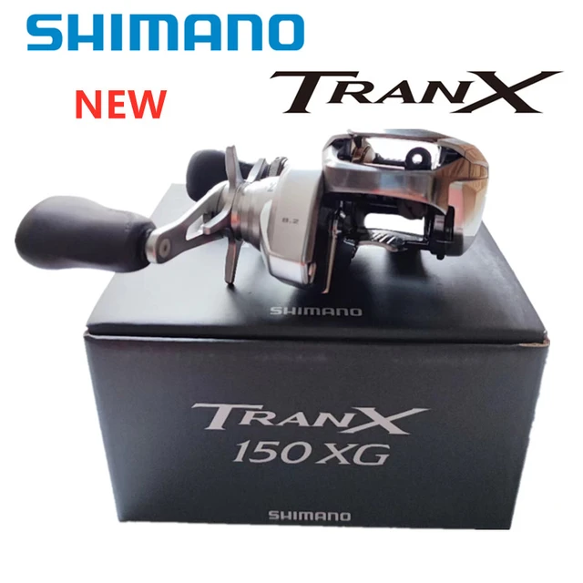 Original SHIMANO TRANX 150 150HG 151HG 150XG Baitcasting Fishing Reel  HAGANE Body CI4+ S3D Spool Saltwater