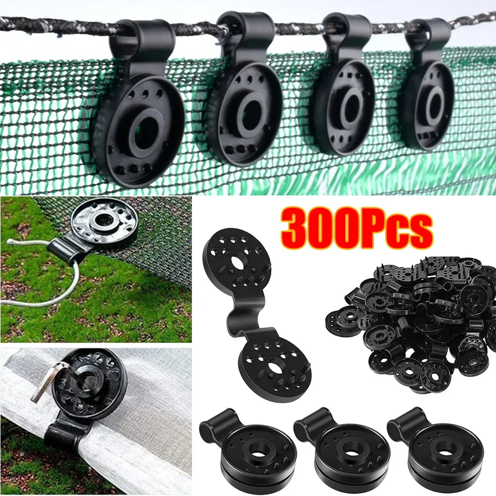 Description Picture 2 of item30-300pcs Shade Cloth Clip Shade Fabric Clamps Accessories Grommets Net Mesh Cover Sunblock Fabric In Garden Backyard Greenhouse