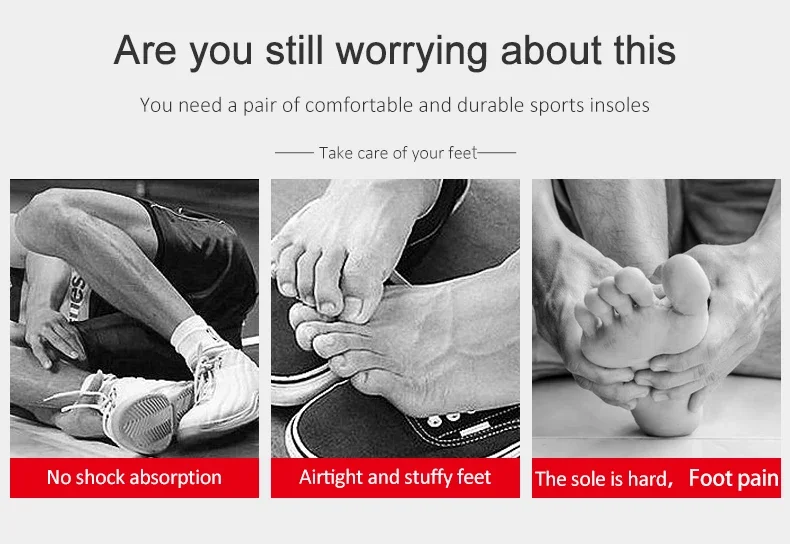 Zuschneidbare Silikon-Einlegesohlen für Herren- und Damenschuhe, orthopädische Fußgewölbestütze, Sport-Schuhpolster, weiche Laufeinlage, Polsterung, Memory-Schaum-Einlegesohle – Detail 2