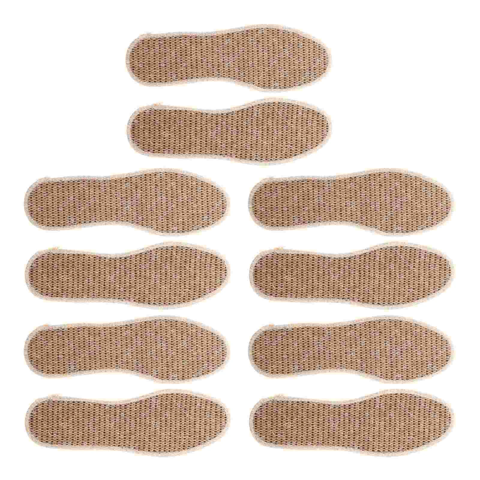 천연 쑥 아로마틱 깔창 코튼 린넨 땀 흡수 부드러운 신발 인서트 통기성 발 관리 인서트 와이드 사이즈