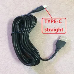 Compact Car Dash Cam and GPS Charging Power Cord (3.5M) (TYPE - C  straight)