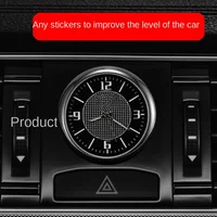 Horloge de voiture lumineuse Mini Automobiles interne Stick-On montre numérique mécanique horloges à Quartz Auto ornement 40mm 43mm 3