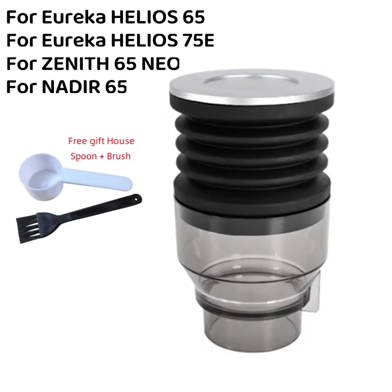 Per Eureka Helios 65/Helios 75E/Zenith 65 Neo/Nadir 65 Chicchi Di Caffè Single Dose Tramoggia Grinder Blow Bean Bin Per Eureka Helios