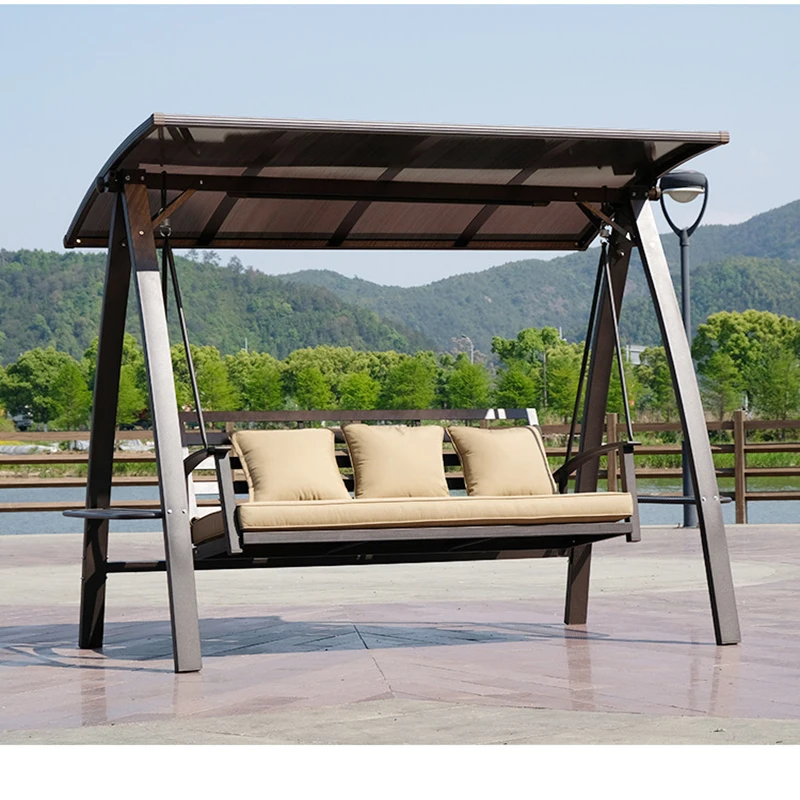 Outdoor courtyard swing hanging chair outdoor home double rocking chair balcony leisure cradle hammock