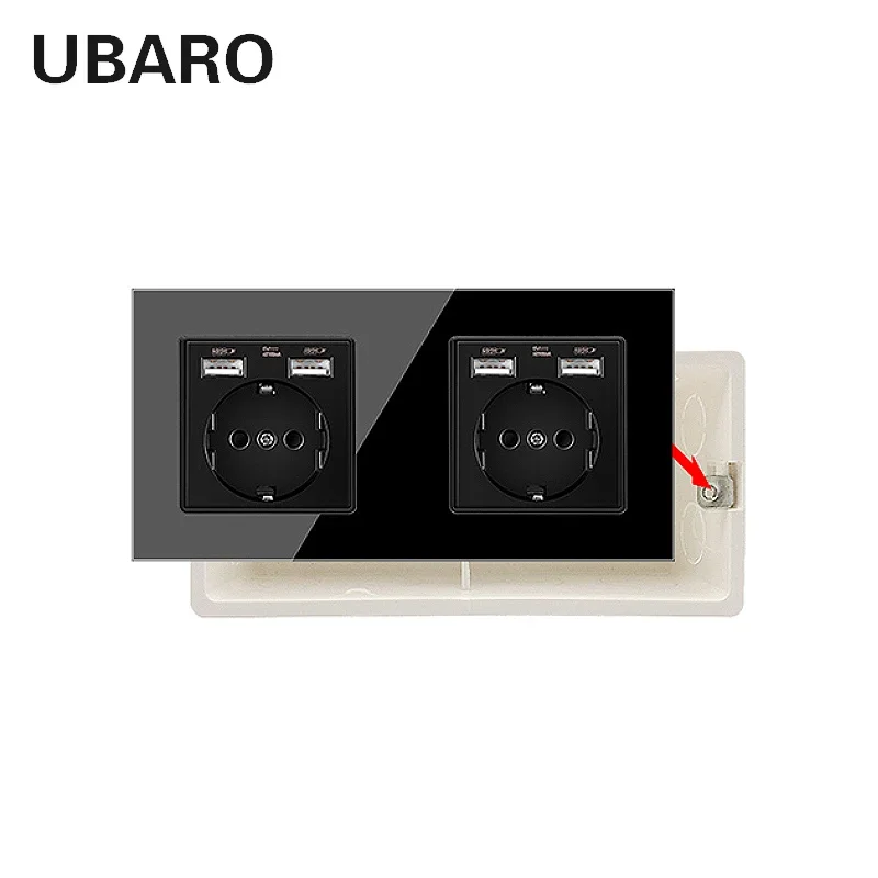 Socket Concealed Bottom Case 172*80*50mm PC Plastic Material Surface Outlet Junction Wall Install Box for 172*86mm Switch