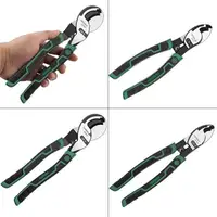 Pince coupe-câble en acier à haute teneur en carbone de 6/8/10 pouces, dénudeur manuel pour électricien, outils manuels de réparation d'appareils ménagers 1 pièce 5