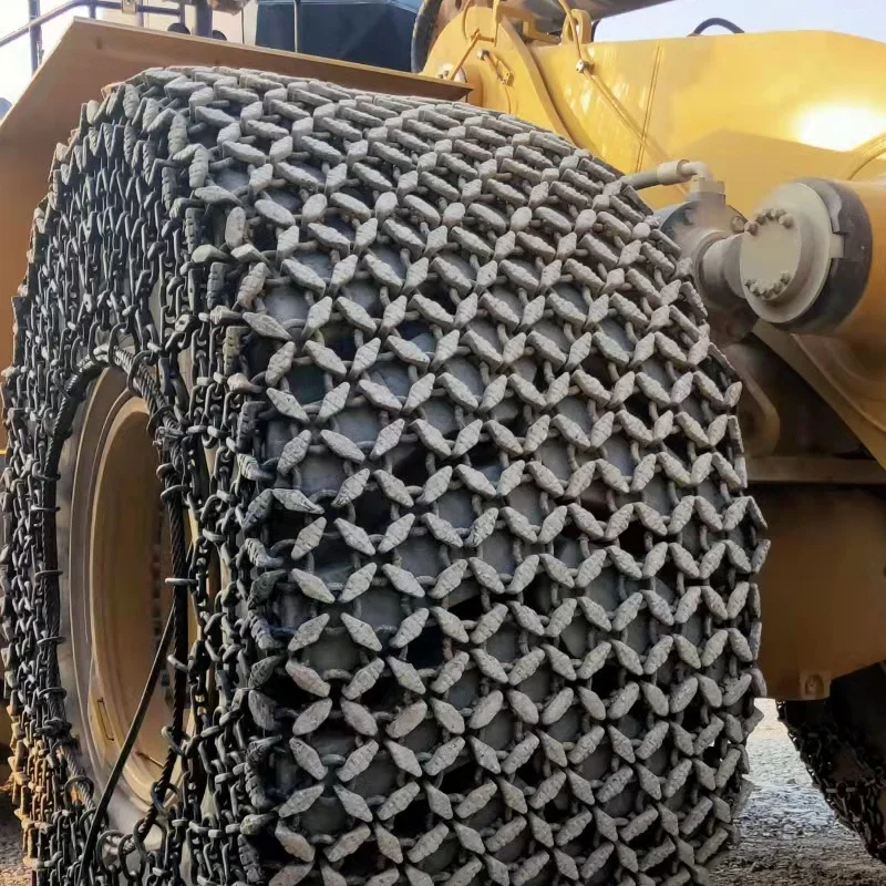 35/65r33 Mining Wheel Loader Tyre Protection Chains