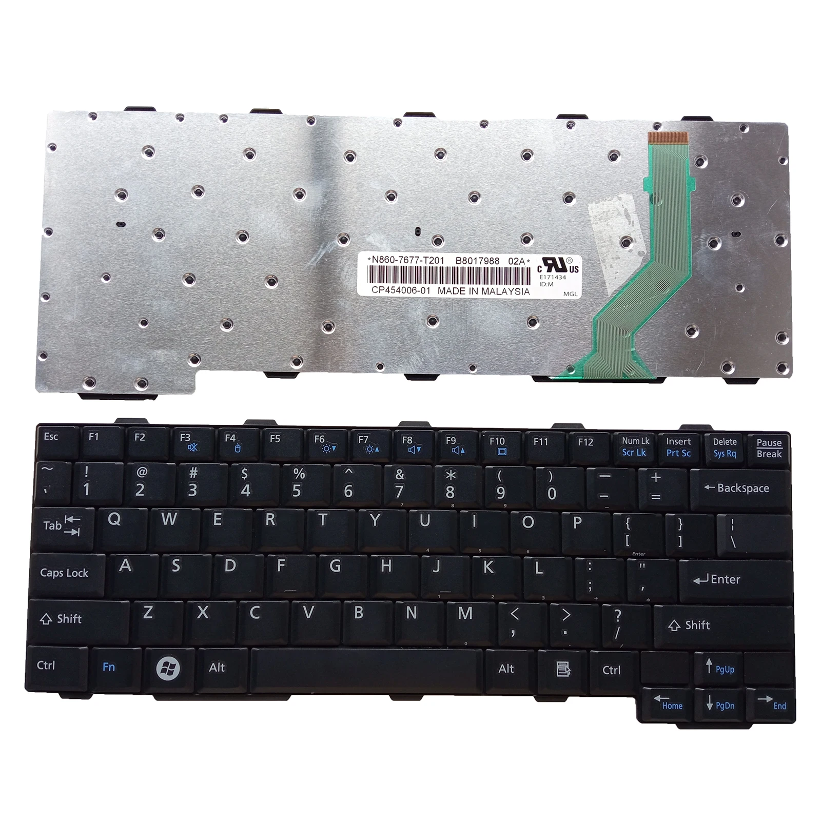 For Fujitsu Lifebook P770 P771 PH701 P702 P772 keyboard US CP454006 N860-7677-T201