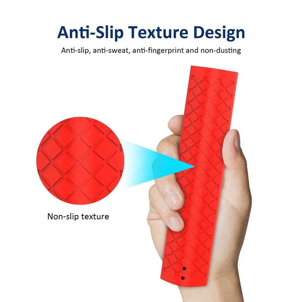 Description Picture 2 of itemSilicone Remote Control Case Plain Color Protective Case TV Stick Cover Shockproof for NVIDIA Shield TVPro/4K HDR