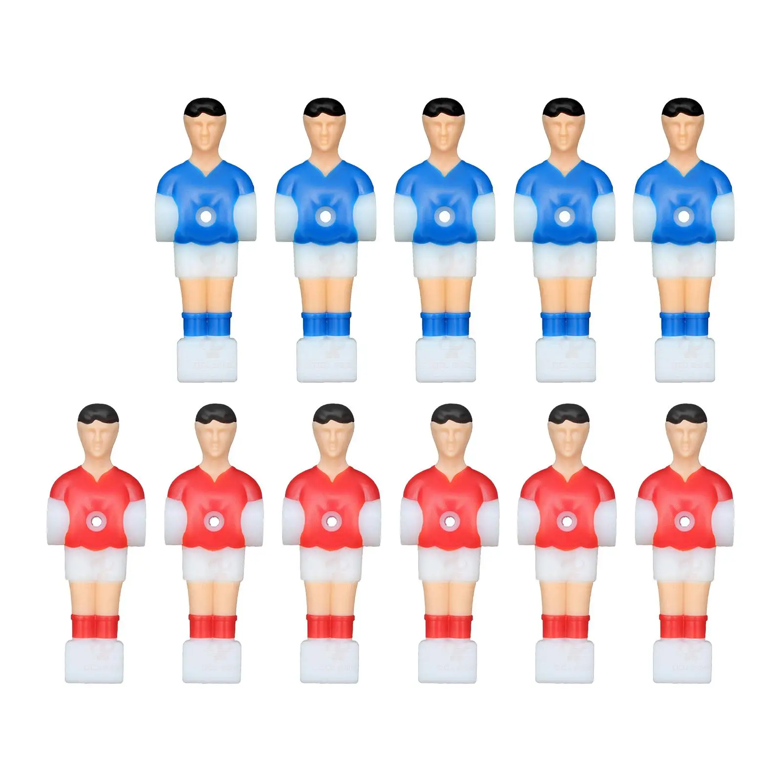 11Pcs Foosball Men Replacement Set Foosball Men Players Soccer Table